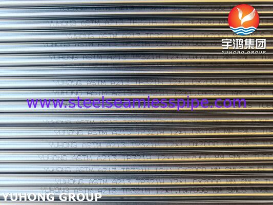 ASTM A213 TP321H Seamless Tube for High-Temperature Heat Transfer in Shell and Tube Heat Exchangers