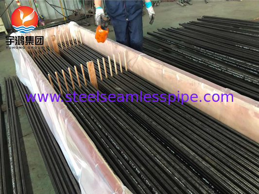 Tubo de haz tubular para intercambiador de calor doblado en U sin costura trefilado en frío ASTM A179 para equipos de carcasa y tubos