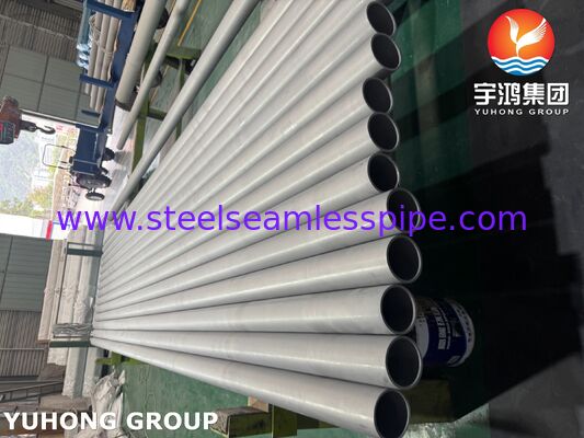 Tubería de acero inoxidable sin costura ASTM A312 TP321 UNS S32100 1.4541 para generación de energía
