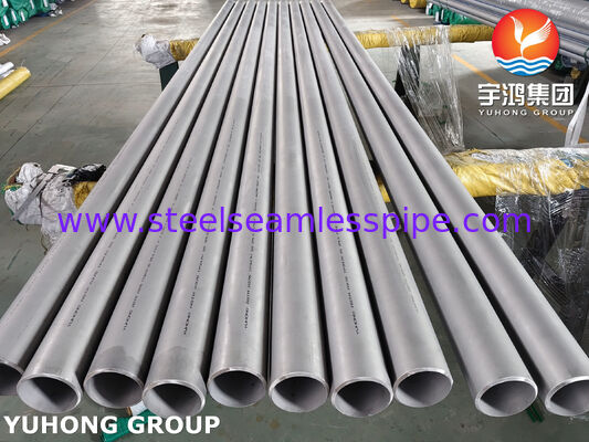 ASTM A376 TP347H Stainless Steel Seamless Pipe For Power Plant , Pickled And Annealed
