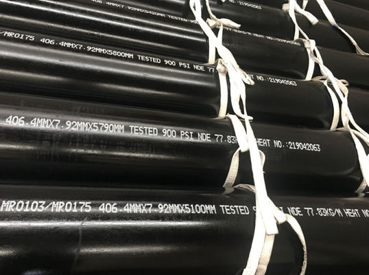 ASTM A106 GR. Tubería de acero negra inconsútil de B A53 GR.B
