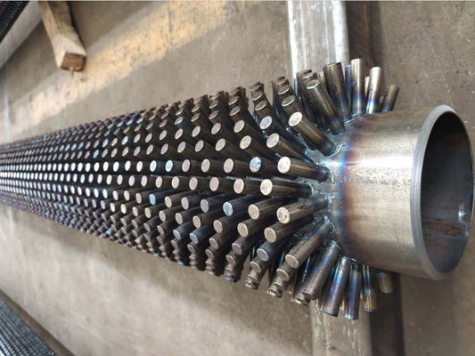 ASTM A335 P5/ P9/ P11/P22 Tubo con aletas/tubo con púas, acero al carbono/acero aleado, horno