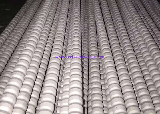 ASTM A213 S30403 Tubo de aleta corrugado eficiente desde el punto de vista energético para intercambiadores de calor