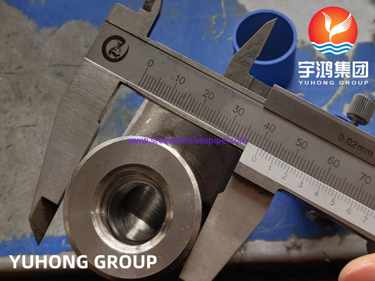 SOLDADURA DE EXTREMO DE ACERO A DOS CARAS FIT ASTM A815 WP31803/WPS32750/EXTREMO DE S32760 BW NPT