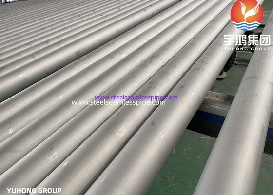 Tubo sin soldadura de acero inoxidable acabado en caliente ASTM A312/A312M-17