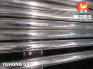 Tubo sin soldadura del acero de aleación de níquel: ASTM B161/ASME SB161 200 y 201, tubo de la aleación de níquel, Hastelloy C22
