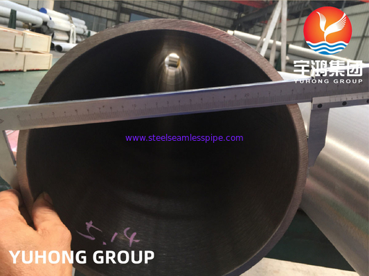 ASTM B165 Monel400 / UNS N04400 aleación de níquel-cobre, tubo sin costura trabajado en frío