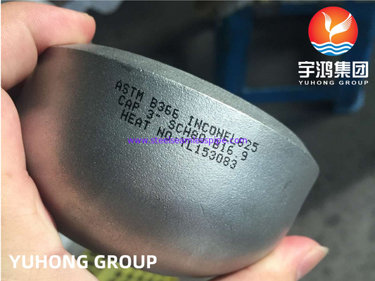 COLOCACIÓN DE LA SOLDADURA DE EXTREMO DEL ESTRUENDO 2,4856 DEL CASQUILLO UNS NO6625 DE ASTM B366 INCONEL625