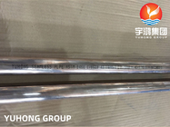 ASTM B466 tubo inconsútil de la aleación de níquel de cobre C70600/C71500/C71640/C44300 de UNS