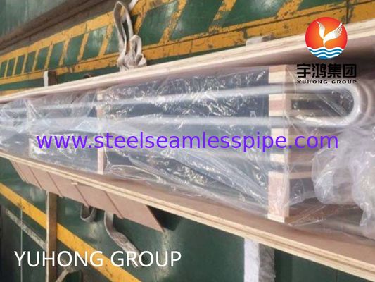 ASTM B444 UNS No6625/tubo del cambiador de calor de la aleación de níquel del tubo en forma de "u" de Inconel 625