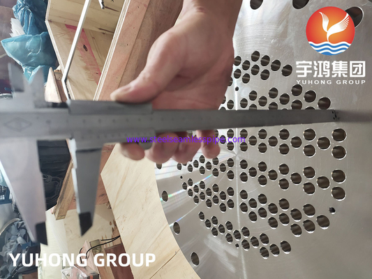 El material de acero inoxidable es fabricado en chapa ASTM A240 SS316L