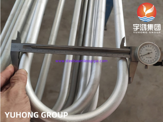 Acero inoxidable ASTM A213 TP304, TP304L Tubos sin costura para intercambiadores de calor