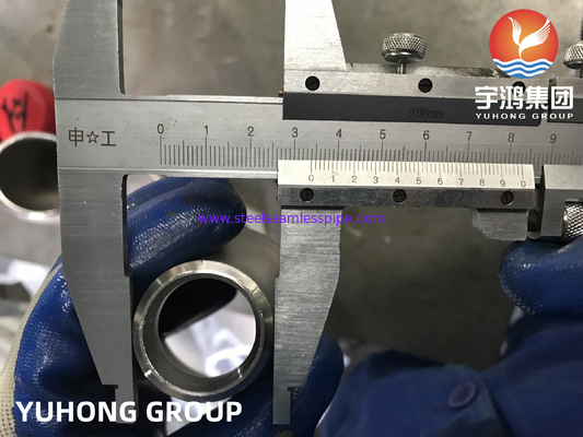Reductor concéntrico de acero inoxidable del duplex A815 UNS S32750 2507