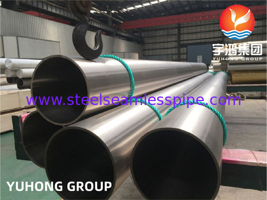Tubería sin costura de Monel 400 ASTM B165 de aleación de níquel resistente a la corrosión y alta resistencia a la temperatura para ingeniería marina