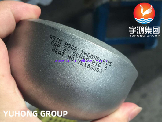 Soldadura de extremo del estruendo 2,4856 del casquillo de ASTM B366 UNS NO6625/Inconel 625 que cabe B16.9