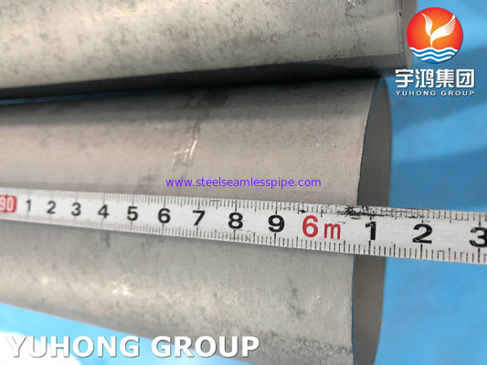 ASTM A789 UNS S32205 Tubos de acero inoxidable dúplex sin costura para la desalinización del agua de mar