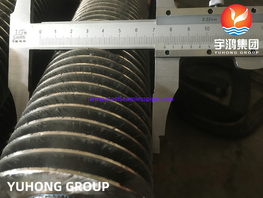 Acero al carbono U Bend HFW Tubos con aletas ASTM A106 Gr.B Para intercambiadores de calor