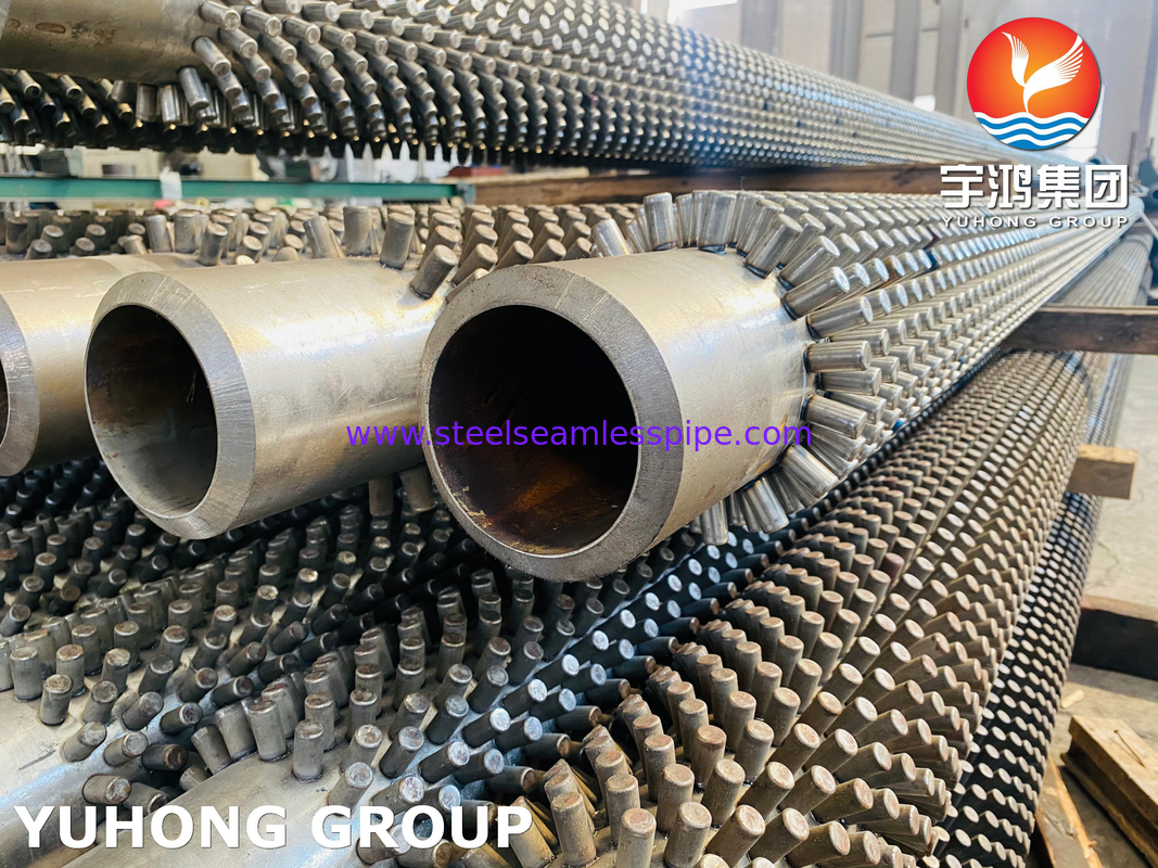 El acero de aleación del tubo aletado ASTM A335 P11 tachonó a Pin Pipe For Heat Exchanger