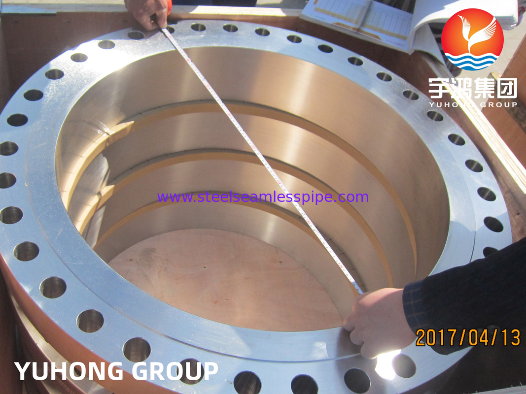 Brida de cuerpo de acero dúplex, ASTM A182 Grado F51 (UNS S31803), Adecuada para entornos corrosivos