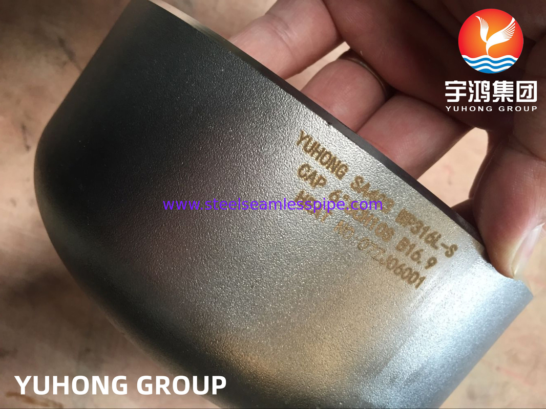 Cambiador de las colocaciones B16.9 ASTM A403 WP316 L-S Oil Gas Heat de la soldadura de extremo del casquillo
