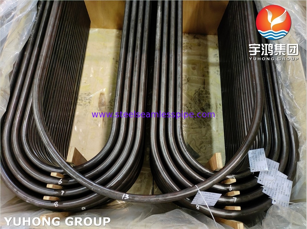 Tubo de acero con poco carbono de la curva en U de ASTM A179/de ASME SA179-2021 retirado a frío para el cambiador de calor