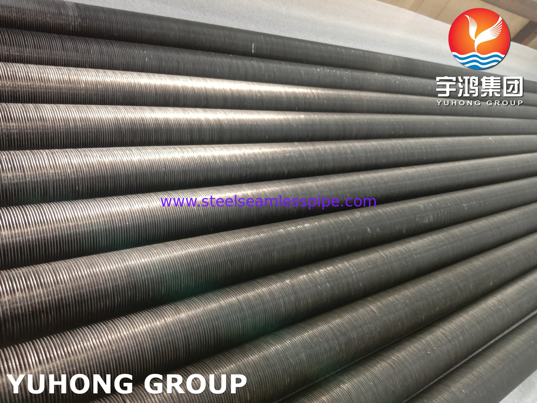 Tubo de base de tipo G con aletas de aluminio ASME SB163 Monel 400/UNS N04400