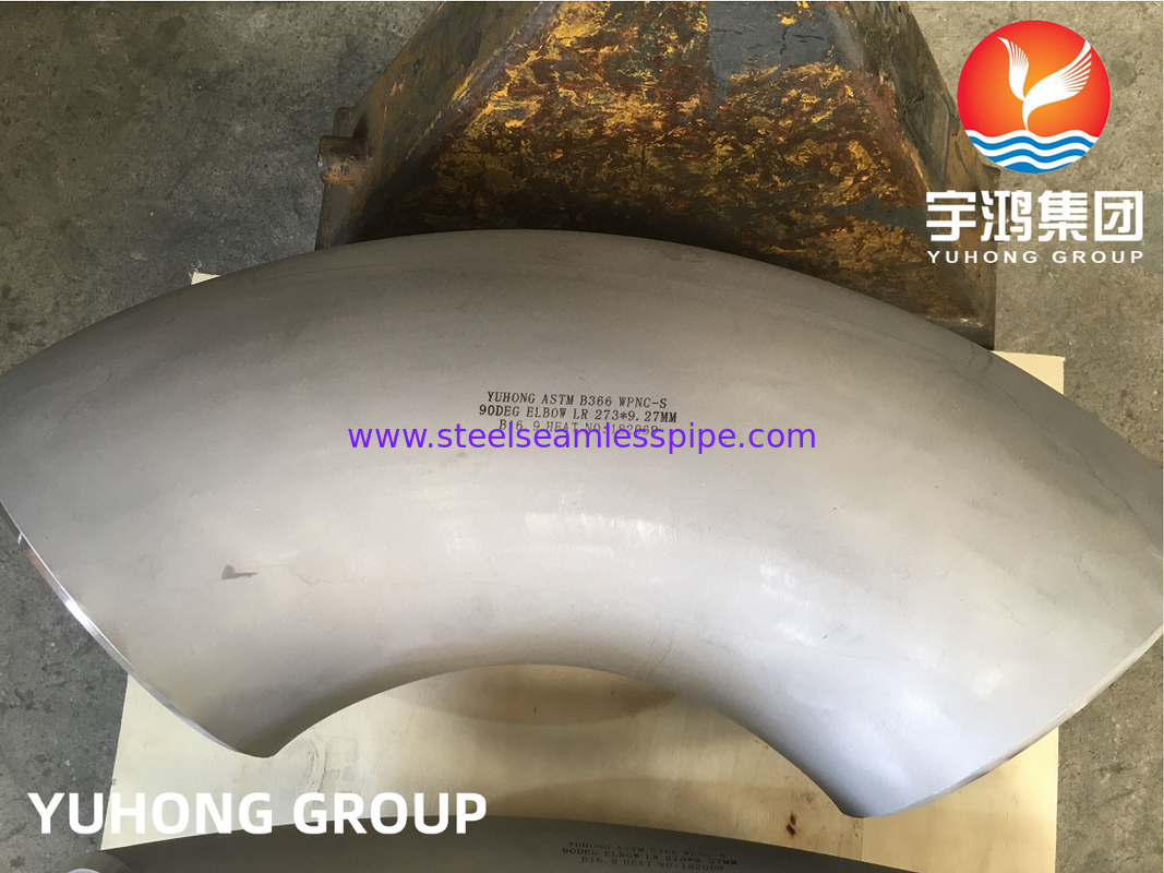 ASTM B366 UNS N04400, Monel 400 Butt Sold Nickel Alloy Steel Pipe Fittings, Codo, Reducciones