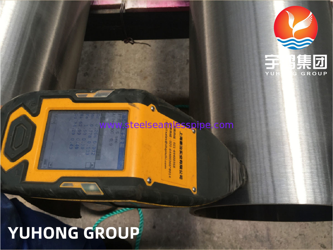 ASTM B165 UNS N04400 Tubo de aleación de níquel Monel 400 para aplicaciones químicas e industriales