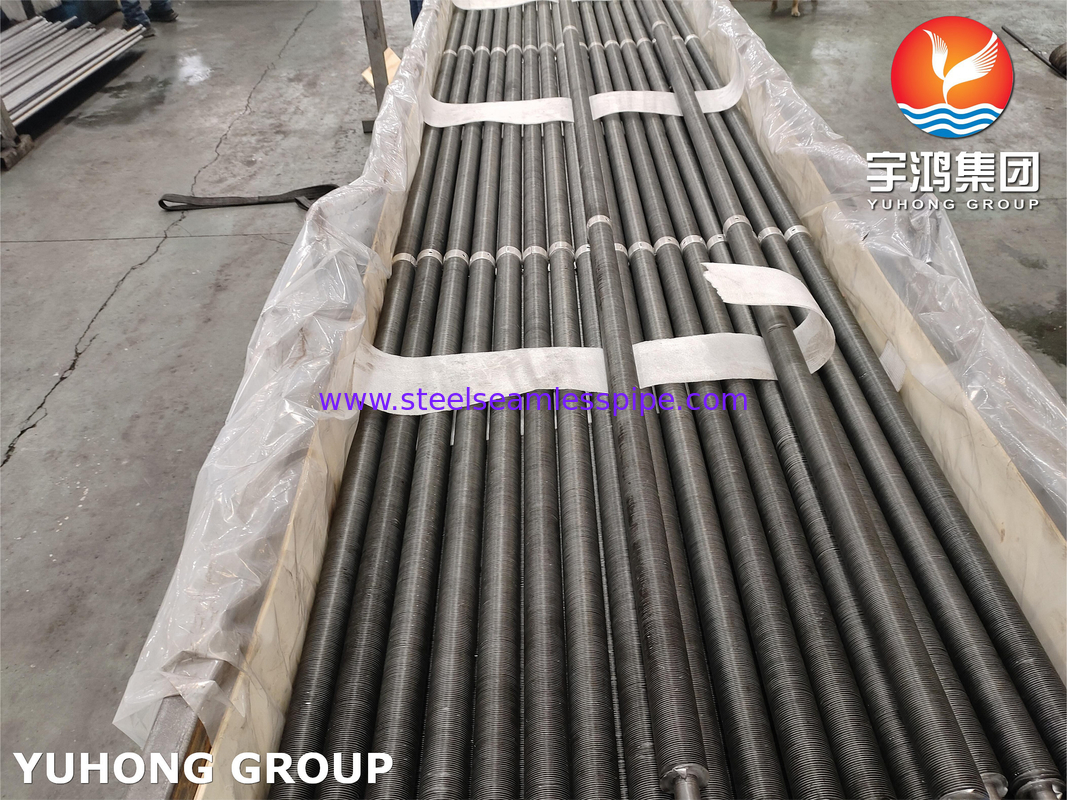 Tubo aletado del acero de carbono ASTM A179 G/L/KL/HFW para los usos del condensador