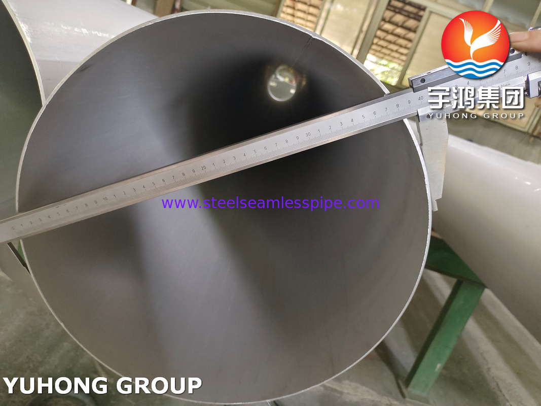 EN10217-7 1.4404 TP316L Tubo soldado de acero inoxidable para plantas de tratamiento de aguas residuales