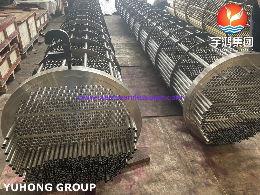 Sección VIII U de la ASME TP316L SS Bastón de tubos resistente al cloruro NACE MR0175