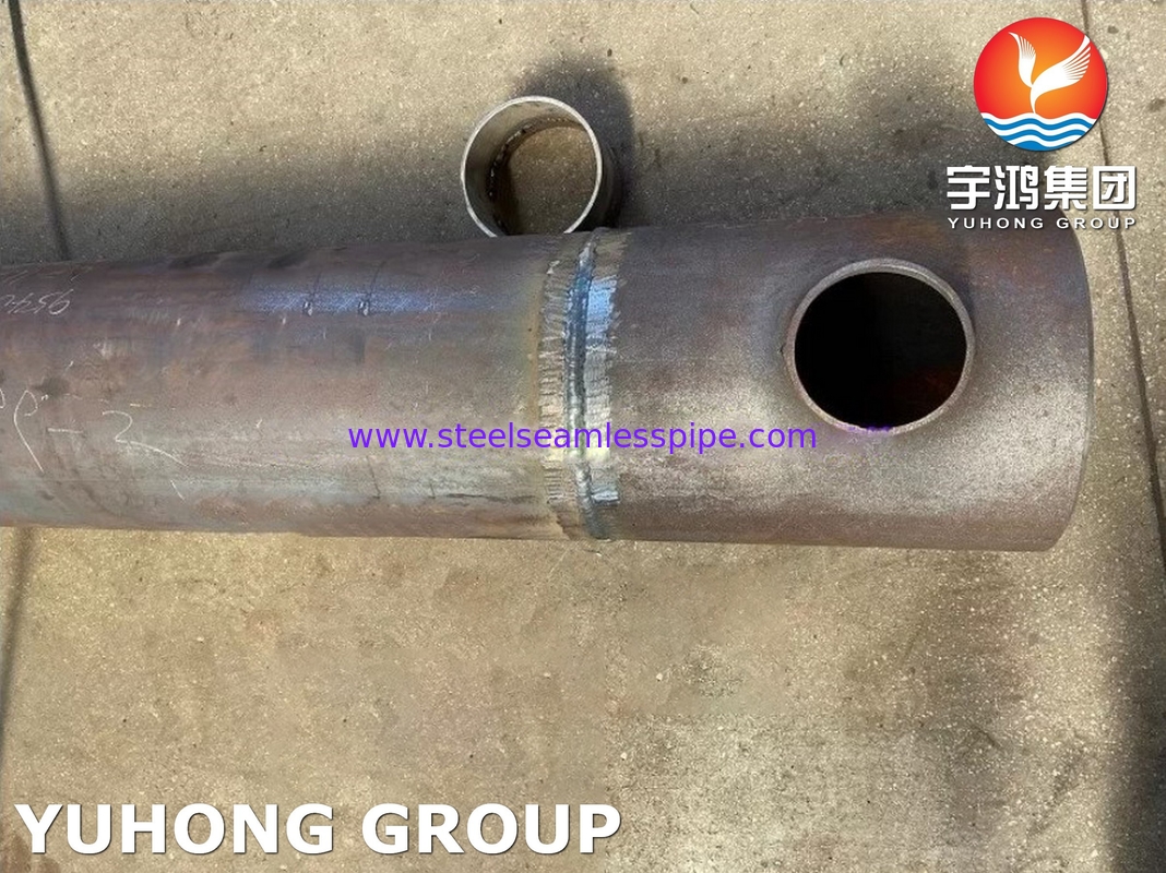 Acero al carbono A106 de grado B, carrete de tubería Asme B36.10Para las refinerías