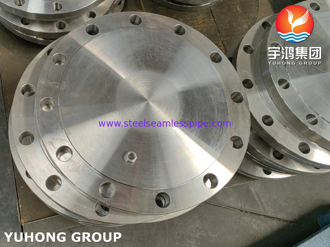 ASME B16.5 ASTM A105 / A105N Flange ciego de acero al carbono Flange BLRF forjado