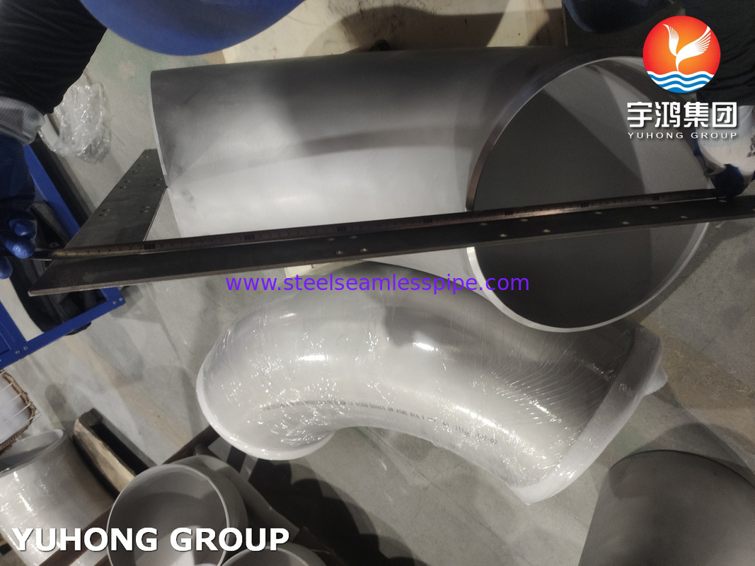 Acero superduplex sin costura ASTM A815 S32750-S ajuste resistente a la corrosión