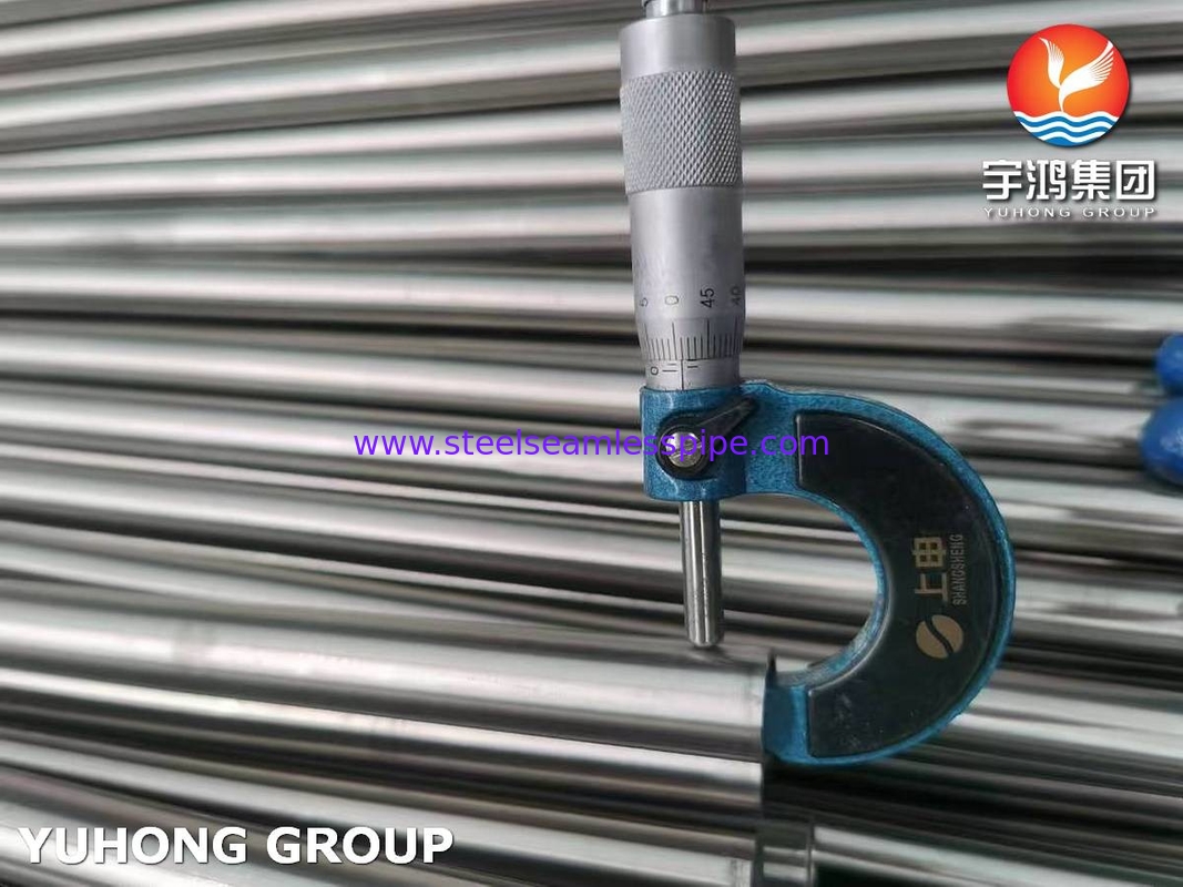 ASTM A249 TP316L BA Tubo soldado de acero inoxidable para caldera y intercambiador de calor