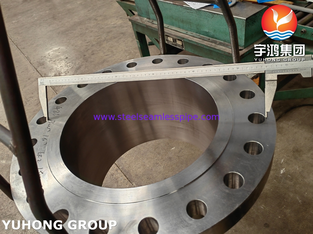 Flanca de cuello de soldadura de acero de aleación ASTM A350 LF2 Clase 1 Flanca forjada a baja temperatura