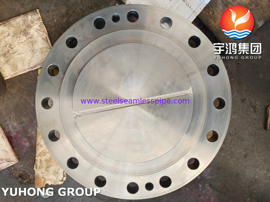 ASTM SA266 Gr2N Flange de cubierta de canal y flange lateral de la cáscara utilizado en el intercambiador de calor