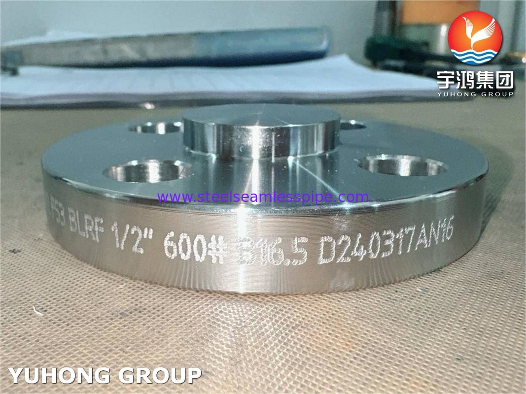 Brida Forjada de Acero Dúplex ASTM A182 F53 B16.5 para Petróleo y Gas