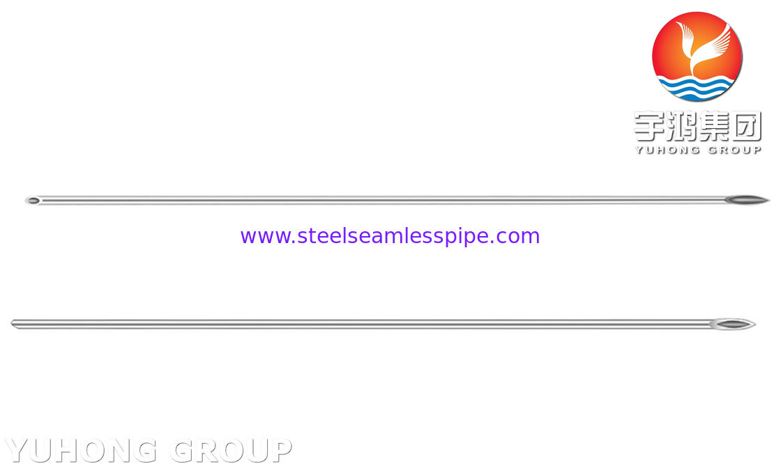 32G 0.23MM Aguja de insulina, tubo de aguja de inyección trivelada para el tratamiento de la diabetes