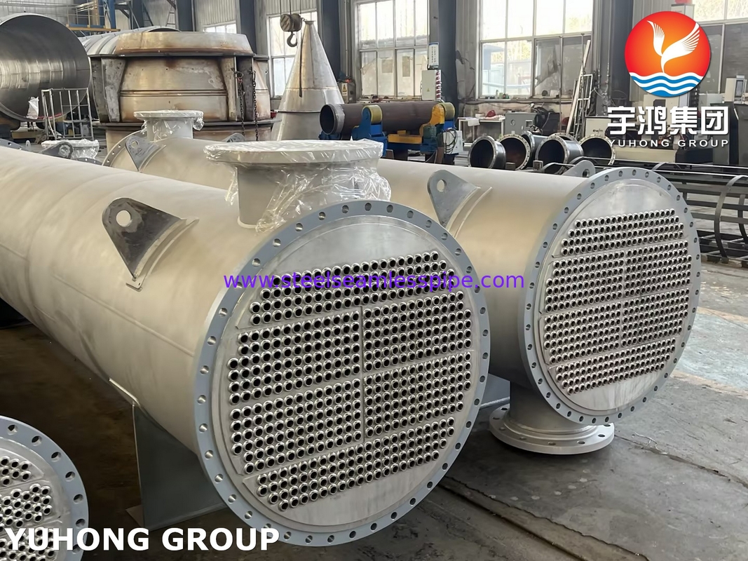 Intercambiador de calor BEM Clase R TEMA, placa tubular fija, tubo NACE SA179 para servicio de refinería de gas amargo