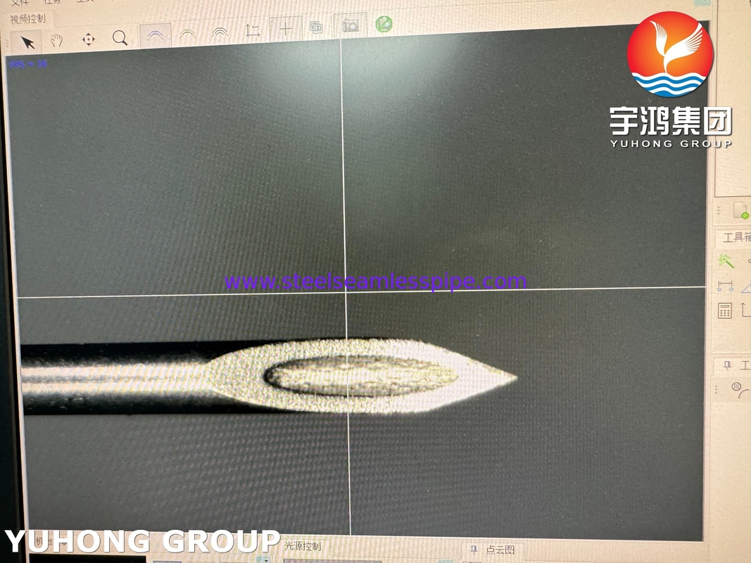 26G de acero inoxidable de corte posterior con punta de bisel tubo de aguja para punción médica ISO9626 SUS304