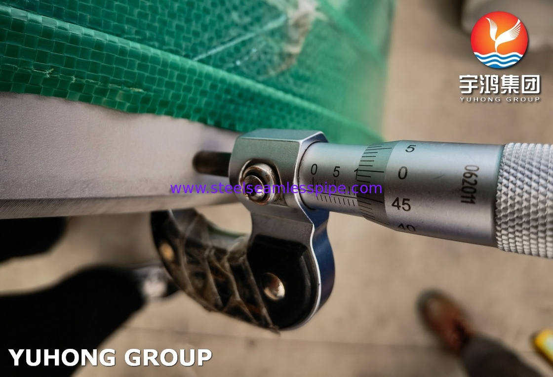 ASTM A358 / ASME SA358 TP316L Tubo soldado de acero inoxidable encurtido y recocido para gas químico de petróleo