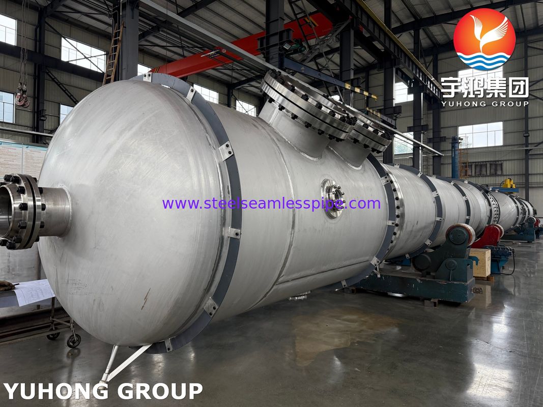 Contenedor de presión de separador a baja temperatura Normas ASME Material de revestimiento de acero al carbono / acero inoxidable