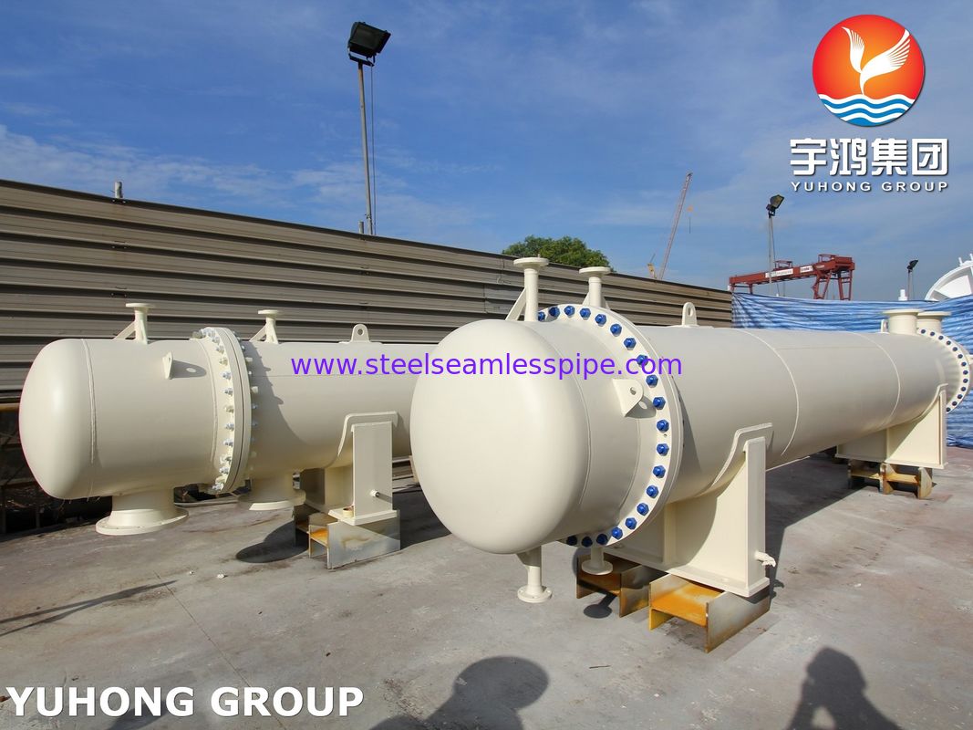 316L Intercambiador de calor con cabeza flotante tipo AES ASME Sección VIII Div. 1