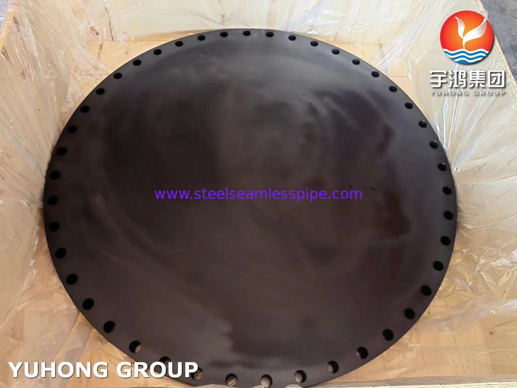 Brida de cuello soldado de acero al carbono ASTM A105 - Serie B B16.47, Clase 300/600, Conexión de tubería