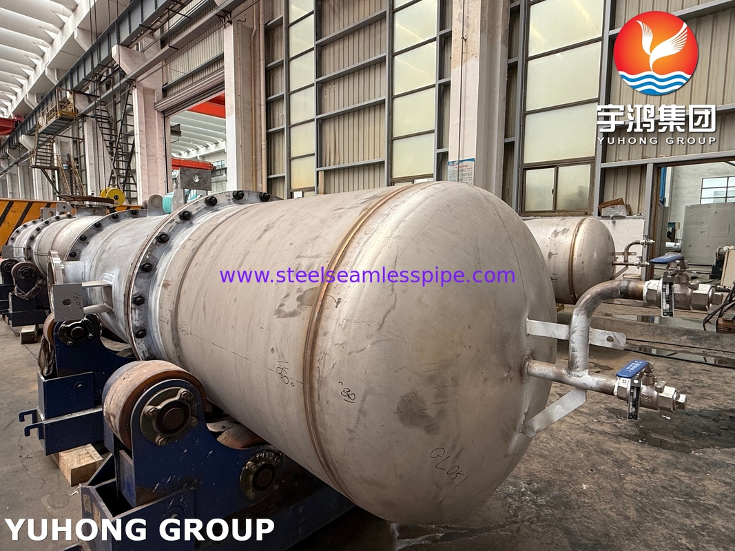 Intercambiadores de calor gas-gas T22 tipo BEP ASME VIII División 2 Clase 2