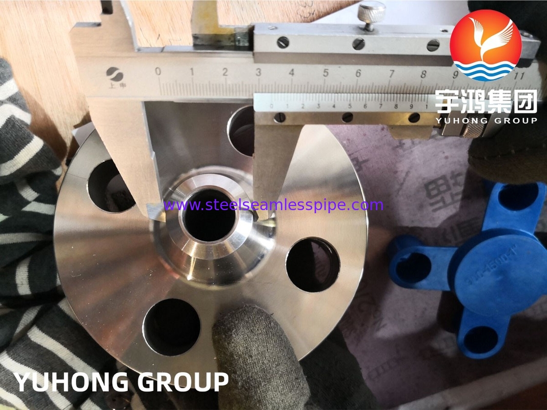 Brida de aleación de níquel Inconel 600 (Aleación 600, UNS N06600), ASTM B564 / ASME SA564, Cuello soldado con cara realzada (WNRF)