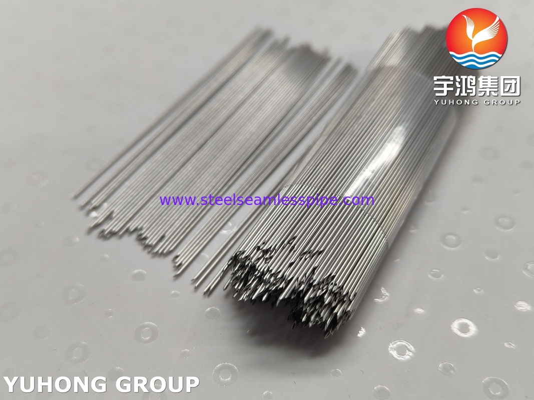 Tubo de aguja de permanencia prolongada SUS304 24G para terapia intravenosa, punta con corte trasero de triple bisel