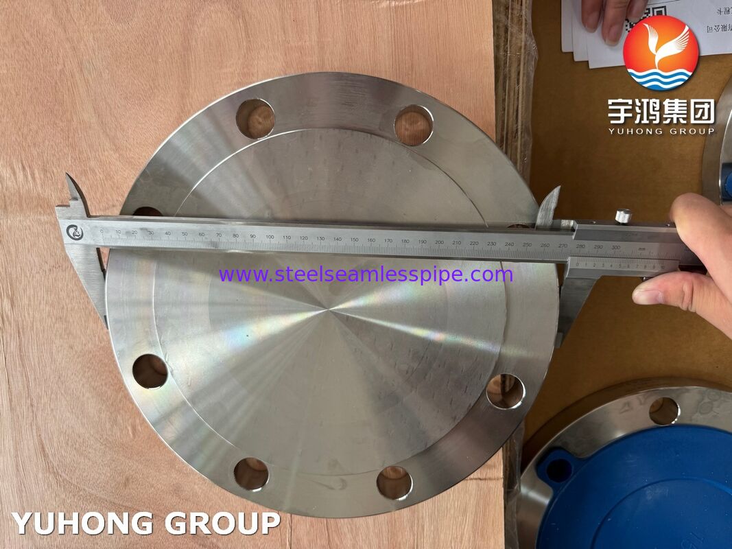 Brida Forjada de Acero Inoxidable Austenítico ASME SA182 F304 para Sistemas de Tuberías Industriales Conforme a la Norma ASME B16.5