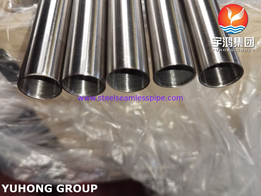 ASTM A249 / ASME SA249 TP316 Tubo de soldadura para intercambiadores de calor de baja a media presión y sistemas generales de transporte de fluidos